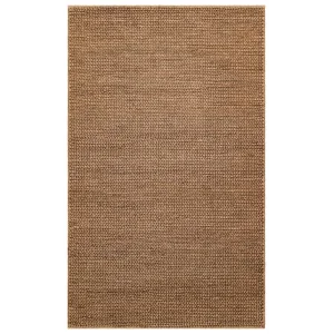 Choti Brown-4 Flatweave Natural Jüt İle Üretilen El Dokuma Hasır Halı