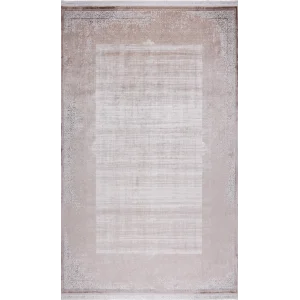 Deco 472A Bej Beyaz Akrilik Salon Halısı