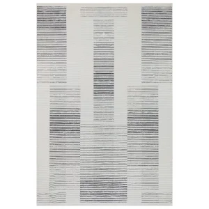 Diva 5010 Gri Dekoratif Modern Kaymaz Tabanlı Makine Halısı