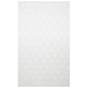 Dublin DBL 03 Cream Yıkanabilir Örgü Dokulu Naturel Pamuk Halı