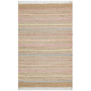 Juno Jüt Ech 05 Natural Multy Flatweave El Dokuma Naturel Jüt Hasır Halı