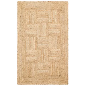 Echo Ech 06 Natural XW Flatweave El Dokuma Naturel Jüt Hasır Halı