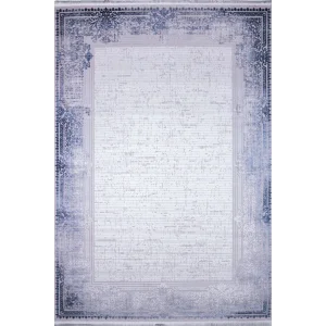 Elit 20631A Mavi Akrilik Makine Halısı