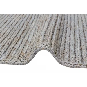 Choti Fıne Slate Blue (SB03) Flatweave Natural Jüt İle Üretilen El Dokuma Hasır Halı