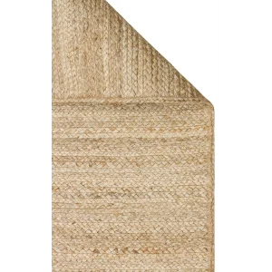 FLATWEAVE KILIM 0796 El Dokuma Naturel Jüt Hasır Halı