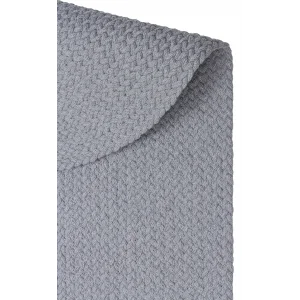 Flatweave Ptn 18 Grey Ct  Renkli Jüt Görünümlü Hasır Örgü Halı