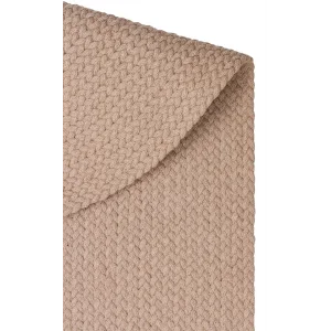 Flatweare Ptn 18 Beıge Ct Renkli Jüt Görünümlü Hasır Örgü Halı