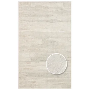 Kalahari 01 Grey Beıge Özel Dokuma Tekniği ile Üretilen Modern Sade Desenli Makine Halısı