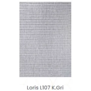 Loris L107 K.Gri Dekoratif Leke Tutmaz Yıkanailir Sisal Halı Kilim