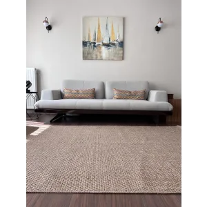 Dhoku DH001 Devetüyü Rustik Modern Örme Kilim - indoor & outdoor