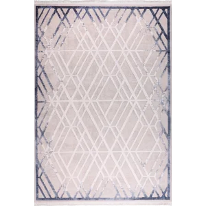 Mystique 21596A Mavi Akrilik Salon Halısı