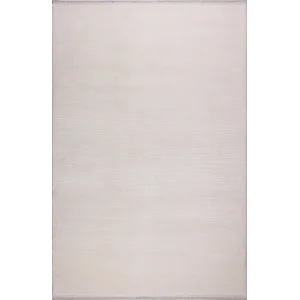 Nimbus 27319A Krem Beyaz Modern Desen Kesilebilir Salon Halısı