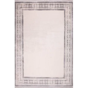 Radiant 28348A Krem Mavi Akrilik Salon Halısı