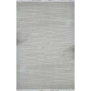 Runner RUN-4 Krem Bej Modern Dekoratif Makine Halısı