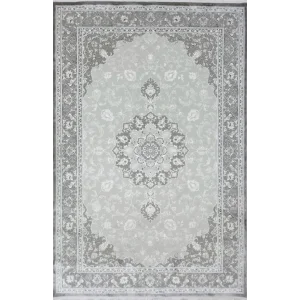 Runner RUN-7 Krem Vizon Modern Dekoratif Makine Halısı