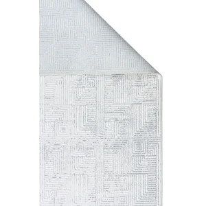 SATEEN HALI 0847 Yıkanabilir Kaymaz Tabanlı Hav Vermez Sık Dokuma Modern Halı