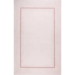 Zagreb 4305A  Pudra Akrilik Dekoratif Salon Makine Halısı