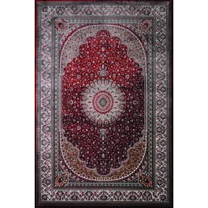 Zeyrek 802 Kırmızı Klasik Desen Makine Halısı