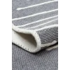 Arya Ar 15 Grey %100 Geri Dönüşümlü Pamuktan Çift Taraflı Yıkanabilir Modern Dekoratif Kilim