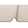 Brooklyn Brk 01 Cream Sılver Hasır Görünümlü Kaymaz Renkli Dokuma Modern Kilim