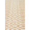 Brooklyn Brk 10 Natural Ivory Hasır Görünümlü Kaymaz Renkli Dokuma Modern Kilim