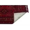Buhari BHR 05 Red Afgan Yağcıbedir Desenli Hav Toz Vermez Yıkanabilir Kaymaz İnce Dokuma Halı