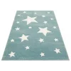 Eko Kids KDS 12 Blue Yıldızlı Hav Toz Vermez Çocuk Halısı