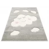 Eko Kids KDS 09 Grey Bulutlu Hav Toz Vermez Çocuk Halısı