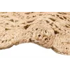 Solo Jüt 108 Natural XW Yuvarlak El Dokuma Flatweave Naturel Jüt Hasır Halı