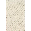 Jade Basketweave Cream Naturel Kazak Örgü Desenli El Dokuma Örgü Halı