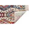 PETRA HALI 0038 Hav Toz Vermez Etnik ve Modern Desenli Renkli Saçaklı Halı
