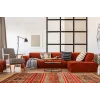 LUNA NEW HALI 0119 Otantik Geleneksel Desenli Yıkanabilir Renkli Baskı Kilim