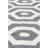 Arya Ar 17 Grey Pink %100 Geri Dönüşümlü Pamuktan Çift Taraflı Yıkanabilir Modern Dekoratif Kilim