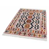 LUNA NEW HALI 0029 Otantik Geleneksel Desenli Yıkanabilir Renkli Baskı Kilim