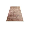 Antique ATK 08 Beige Yıkanabilir Modern Ve Etnik Desenli Kaymaz Tabanlı Makine Halısı