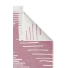 Arya Ar 15 Pink %100 Geri Dönüşümlü Pamuktan Çift Taraflı Yıkanabilir Modern Dekoratif Kilim