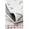 Arya Ar 05 Beige Pink %100 Geri Dönüşümlü Pamuktan Çift Taraflı Yıkanabilir Modern Dekoratif Kilim