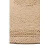 Patna PTN 12 Natural Jüt Hasır Görünümlü Hav Toz Vermez Dekoratif Örgü Halı