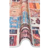 SIESTA NEO 0018 Otantik Geleneksel Desenli Yıkanabilir Renkli Baskı Kilim