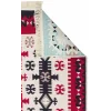 Arya Ar 32 Red %100 Geri Dönüşümlü Pamuktan Çift Taraflı Yıkanabilir Modern Dekoratif Kilim