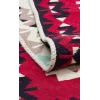 Arya Ar 32 Red %100 Geri Dönüşümlü Pamuktan Çift Taraflı Yıkanabilir Modern Dekoratif Kilim