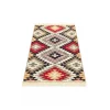 Arya Ar 33 Red %100 Geri Dönüşümlü Pamuktan Çift Taraflı Yıkanabilir Modern Dekoratif Kilim