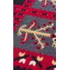Arya Ar 28 Red %100 Geri Dönüşümlü Pamuktan Çift Taraflı Yıkanabilir Modern Dekoratif Kilim