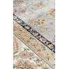 Isfahan 03 Grey Cream Klasik Desenli Yüksek Kalite Sık Dokuma Makine Halısı