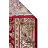 Isfahan 01 Red Klasik Desenli Yüksek Kalite Sık Dokuma Makine Halısı