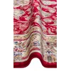 Isfahan 01 Red Klasik Desenli Yüksek Kalite Sık Dokuma Makine Halısı