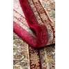 Isfahan 05 Red Klasik Desenli Yüksek Kalite Sık Dokuma Makine Halısı