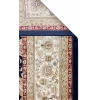 Isfahan 03 Navy Cream  Klasik Desenli Yüksek Kalite Sık Dokuma Makine Halısı