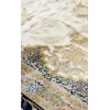 Isfahan 04 Cream Klasik Desenli Yüksek Kalite Sık Dokuma Makine Halısı