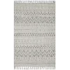 Soho Sh 14 Grey Hav Vermeyen Özel Ipler Ile Üretilen Etnik Örgü Desenlere Sahip Makine Halısı